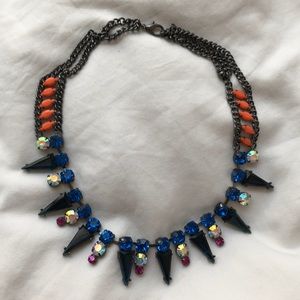 Topshop Spiked Statement Necklace